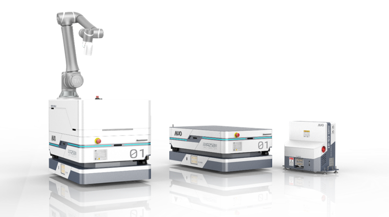 3377体育數位開發的自主式移動機器人（AMR250M），搭配全向輪並結合AI演算法、2D LiDAR、3D攝影機等技術，協助客戶實現產線全自動化